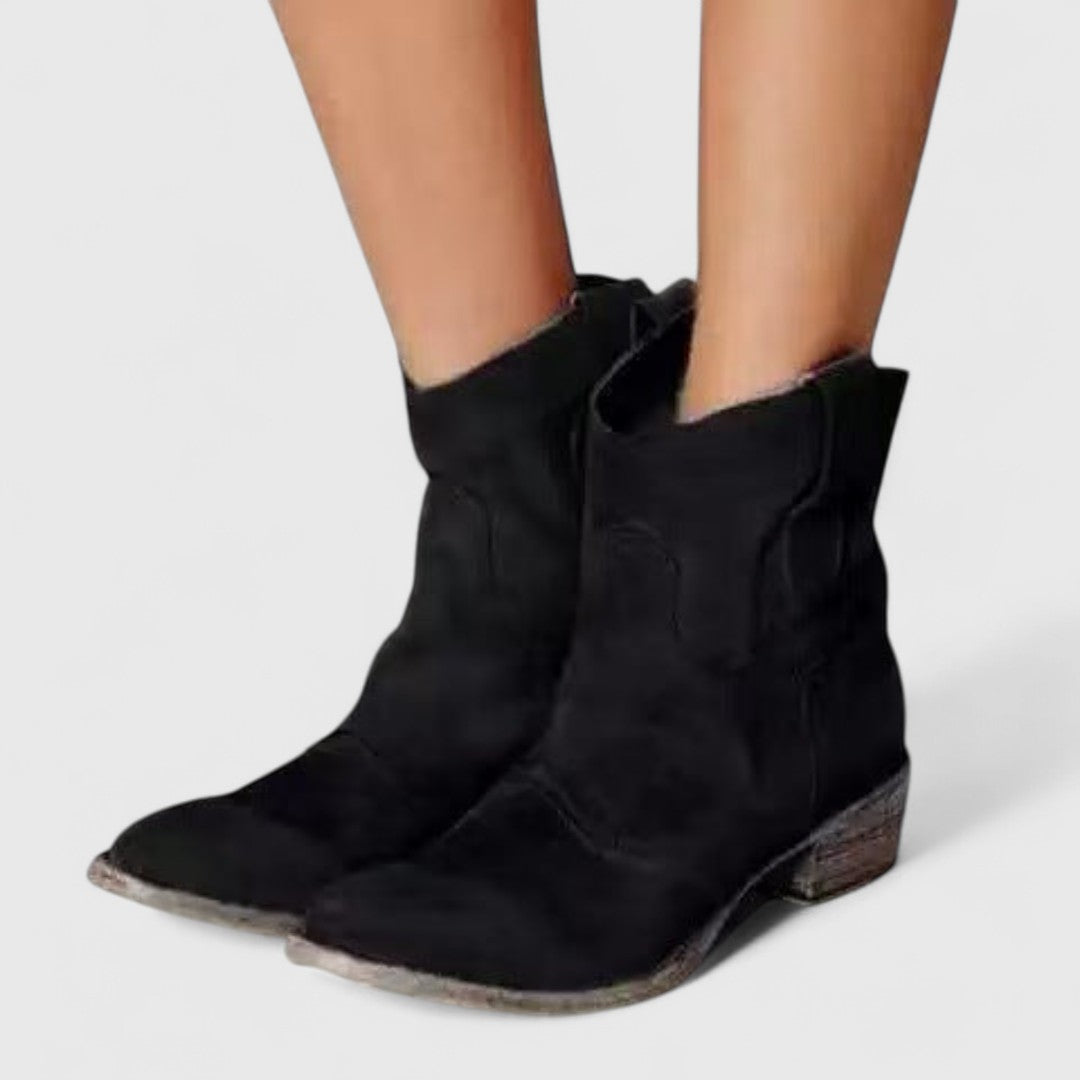 Markella Suede Boots Elegant Design Comfortable Fit