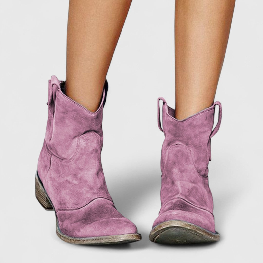 Markella Suede Boots Elegant Design Comfortable Fit