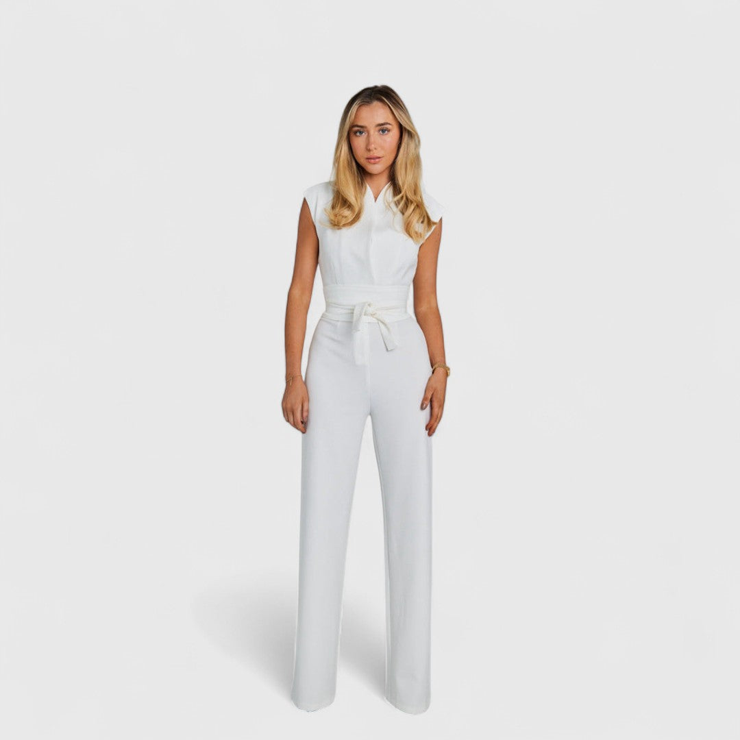 Evgenia Sleeveless Jumpsuit With Comfortable Everyday Fit