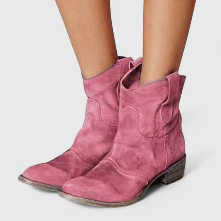 Markella Suede Boots Elegant Design Comfortable Fit