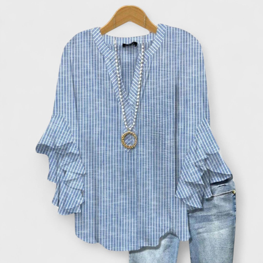 Kalliroe Lightweight Elegant Blouse For Everyday Wear
