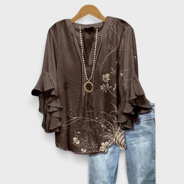 Kalliroe Lightweight Elegant Blouse For Everyday Wear