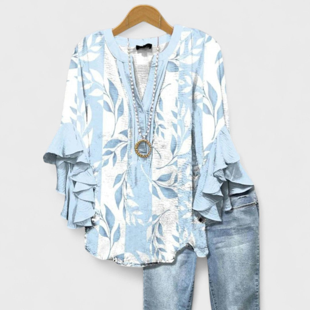 Kalliroe Lightweight Elegant Blouse For Everyday Wear