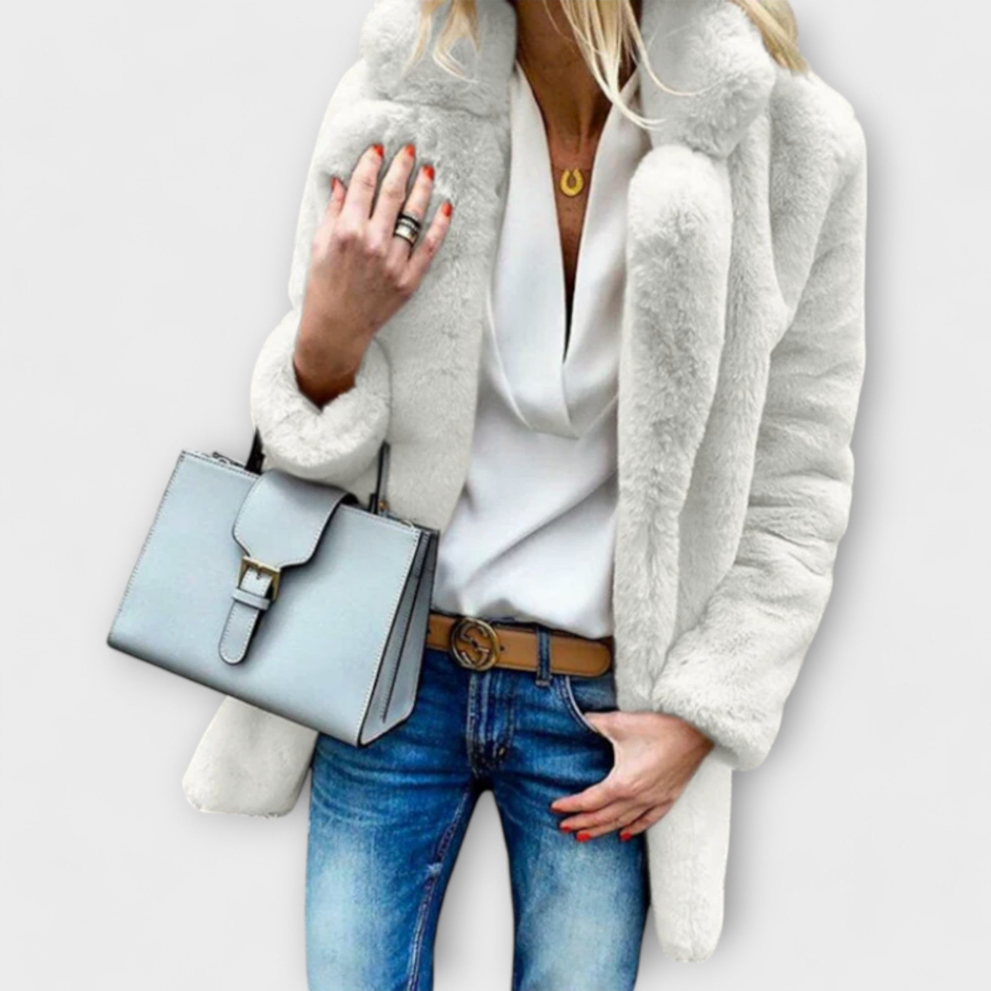 Luna Warm Fluffy Winter Jacket for Cosy Everyday Comfort