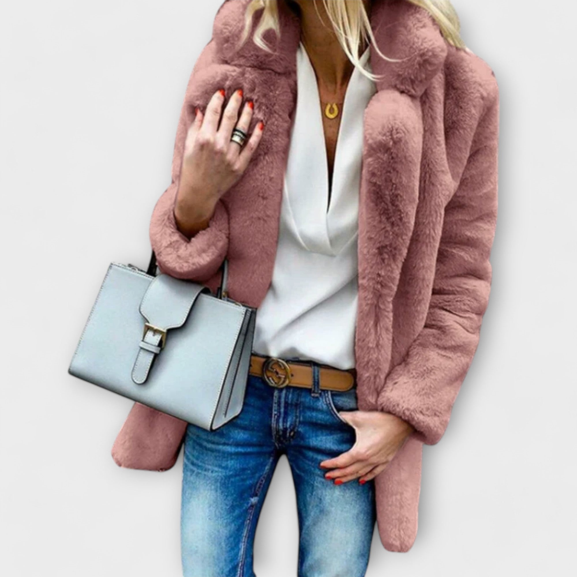 Luna Warm Fluffy Winter Jacket for Cosy Everyday Comfort