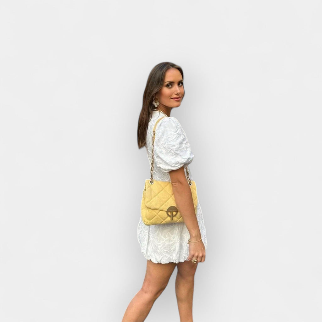 Airy White Dress with Breathable Lightweight Comfort