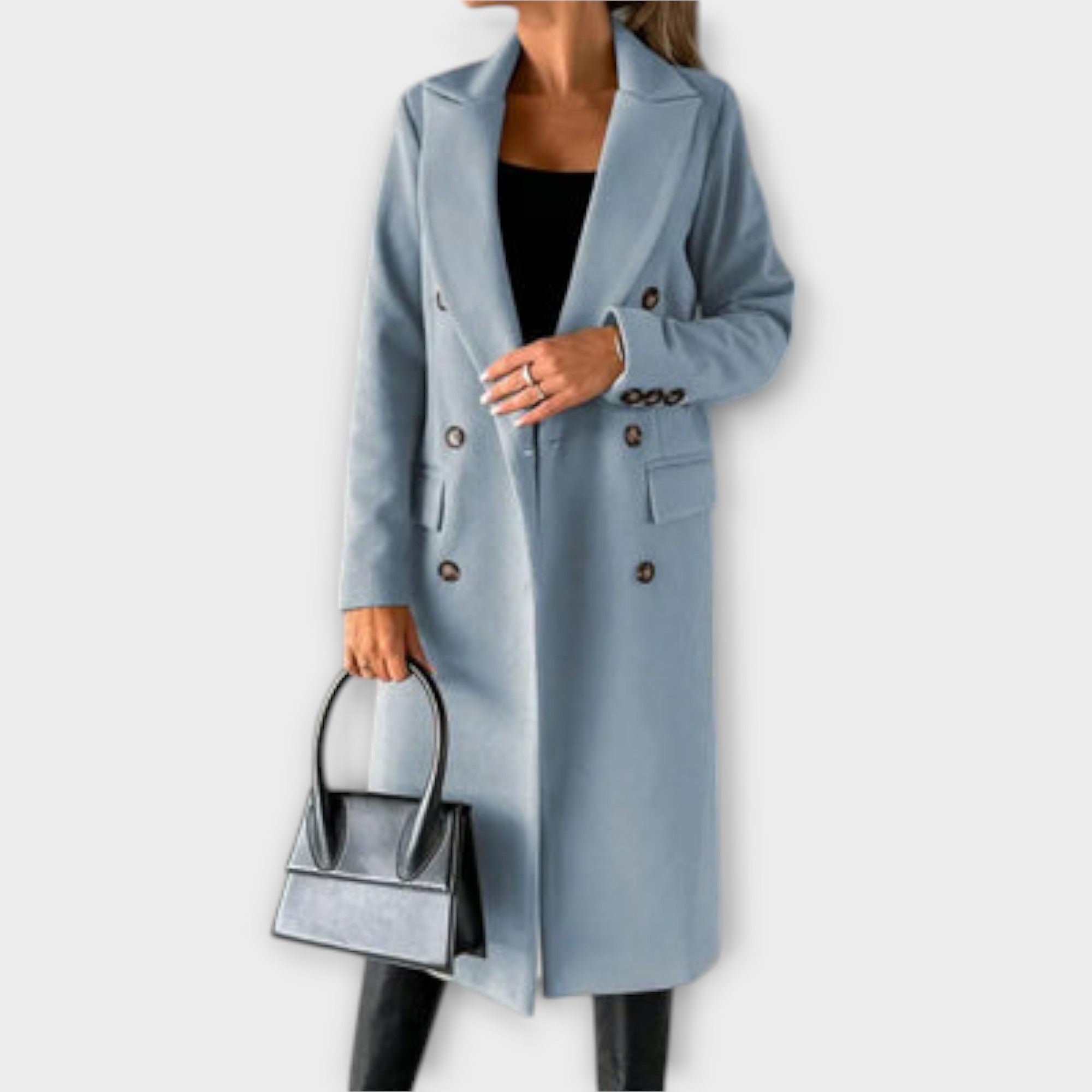 Judith Elegant Trench Coat Luxurious Comfort And Style
