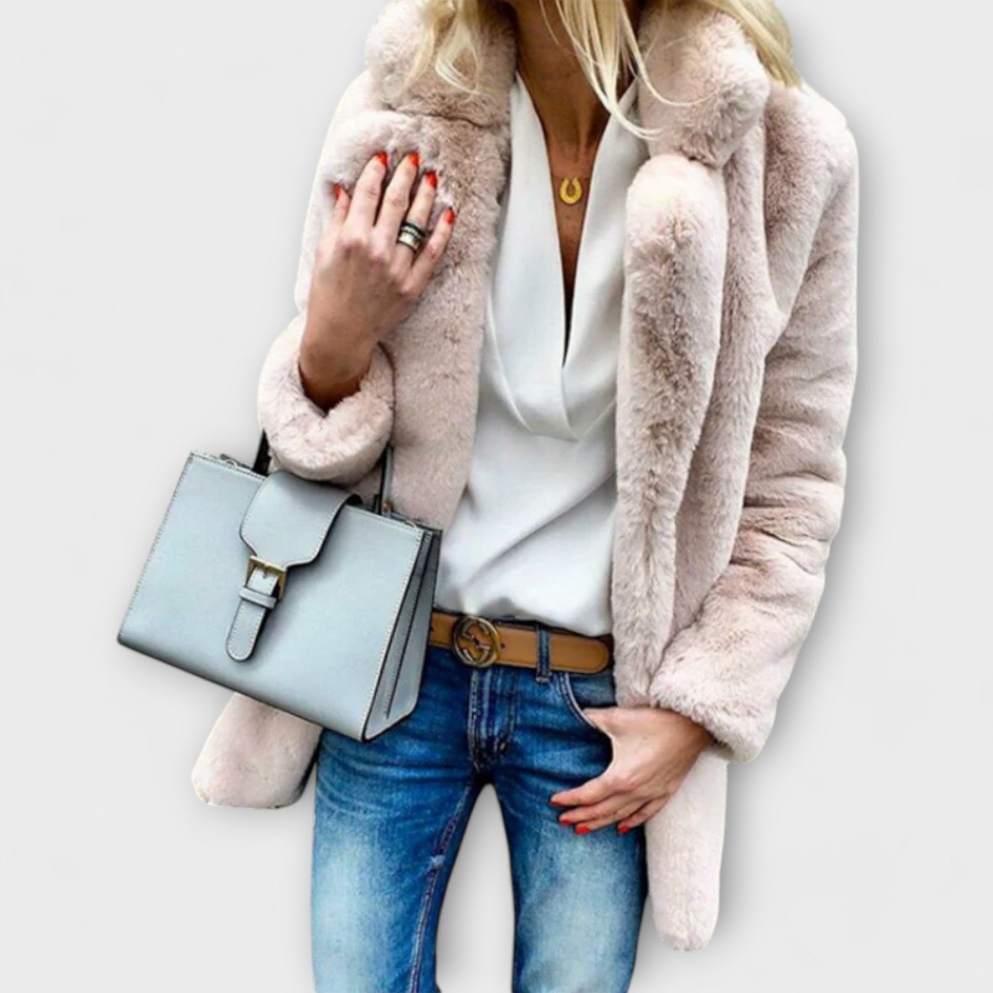 Luna Warm Fluffy Winter Jacket for Cosy Everyday Comfort