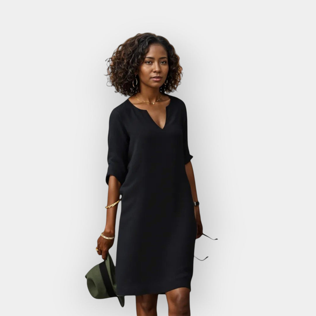 Summer Light Dress With Airy Fabric And Flattering Fit