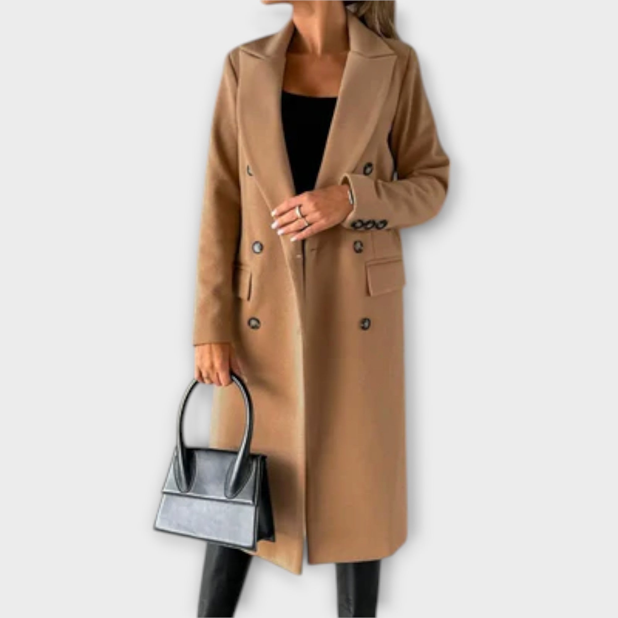Judith Elegant Trench Coat Luxurious Comfort And Style