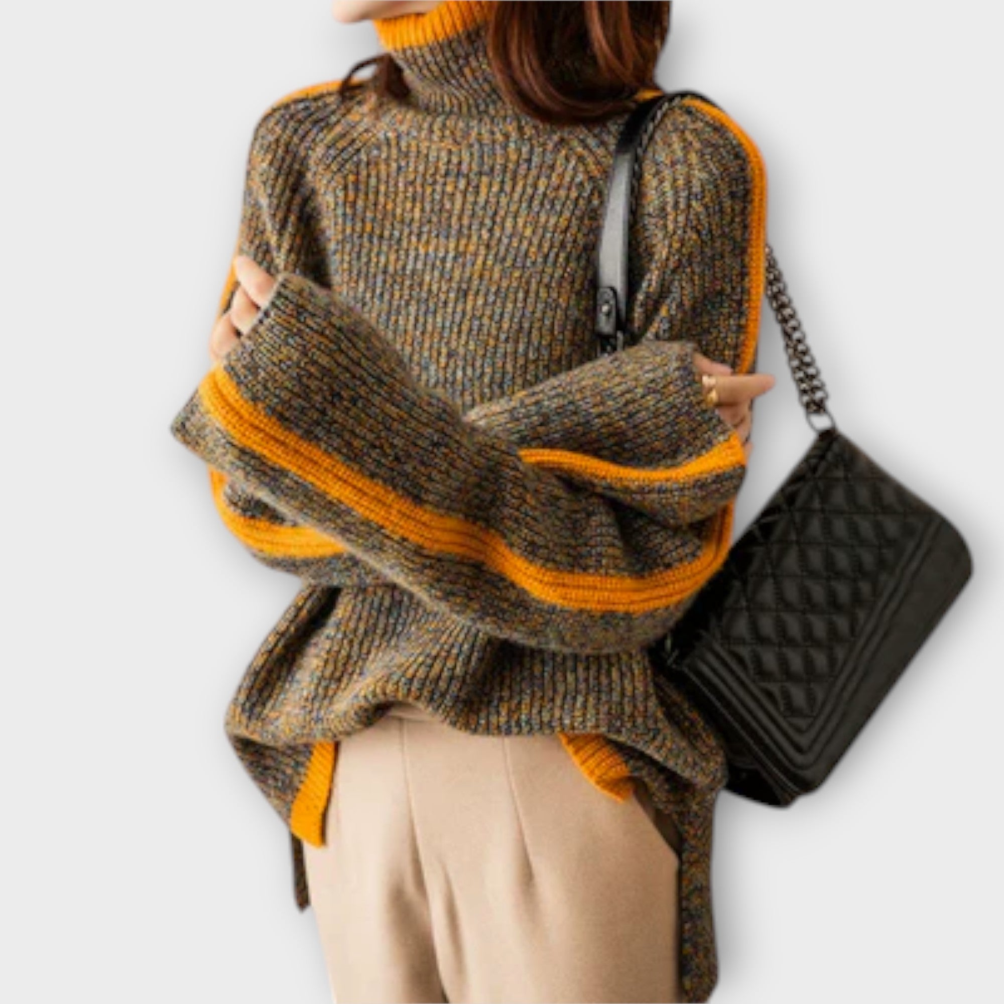 Breseis Vintage Roll Neck Knitwear For Women Cosy Everyday