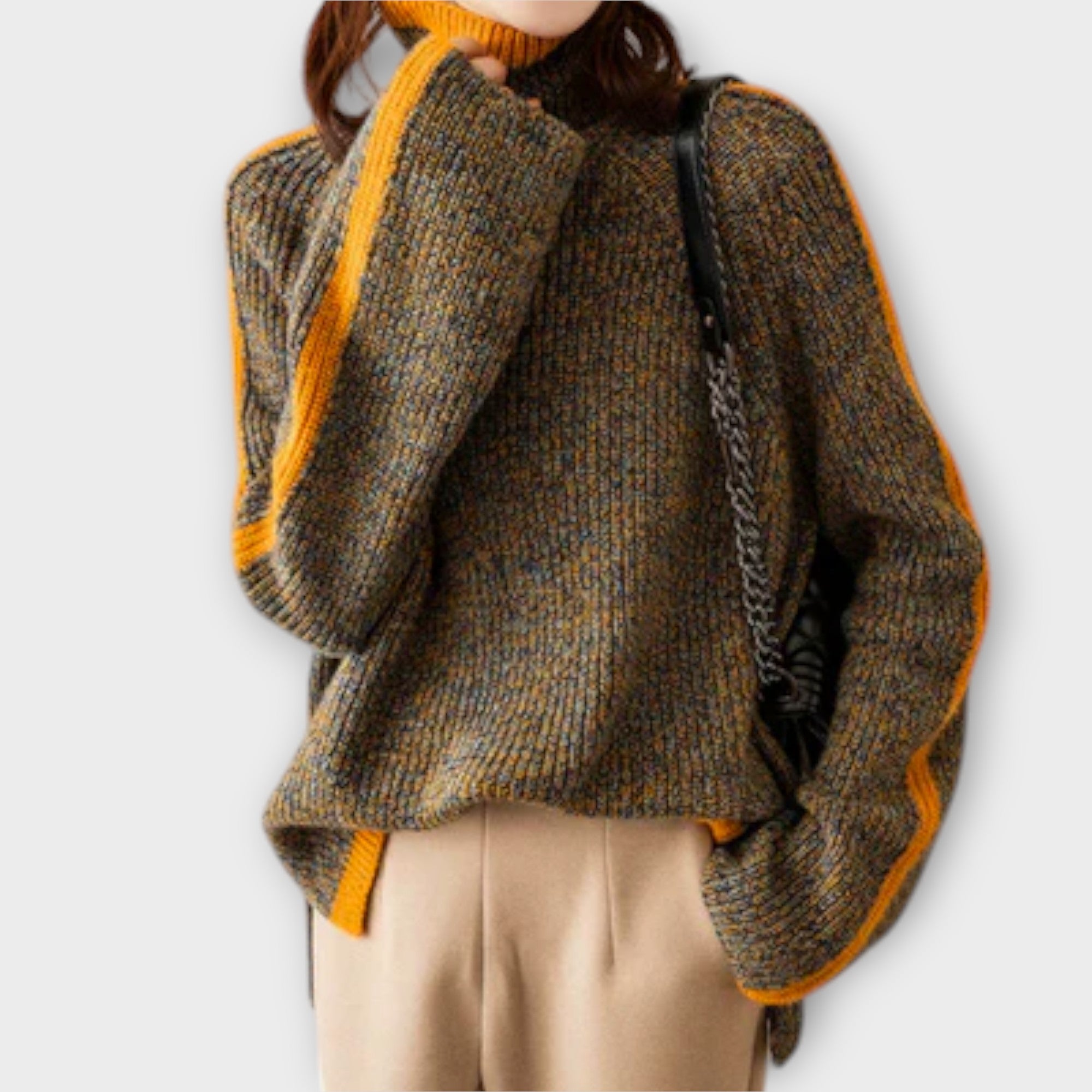 Breseis Vintage Roll Neck Knitwear For Women Cosy Everyday