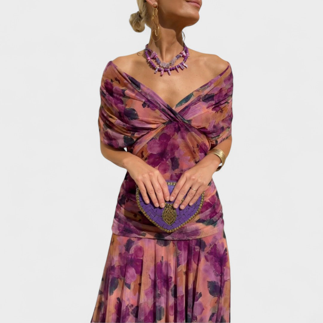 Eithne - Timeless Off-Shoulder Dress