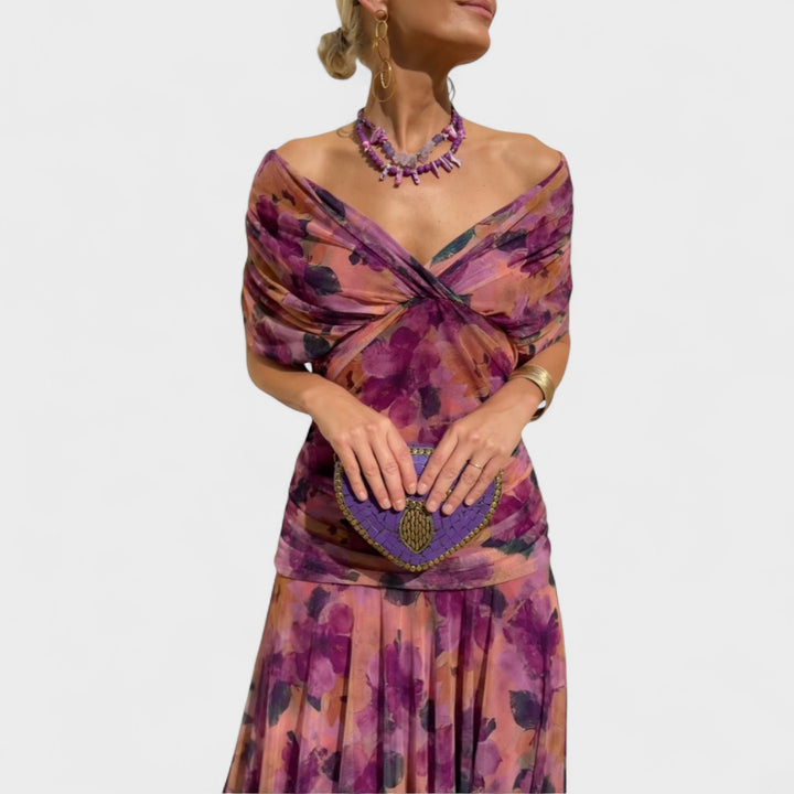 Eithne - Timeless Off-Shoulder Dress