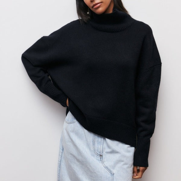 Katrielle Ladies Roll Neck Jumper Cosy Classic Warmth