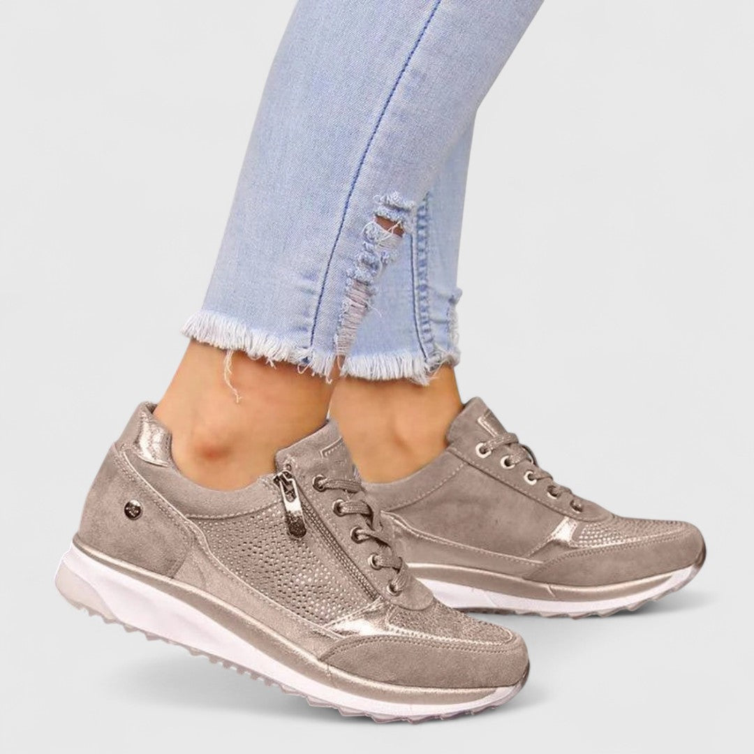 Erasmia Orthopaedic Hiking Shoes With Arch Support Zipper