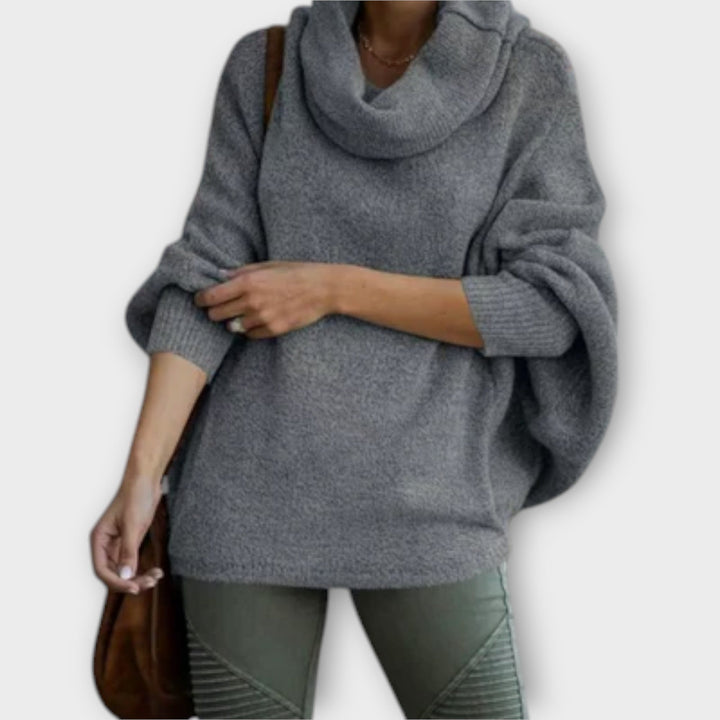 Ulrike Elegant Womens Jumper In Tortoiseshell Knit Wool