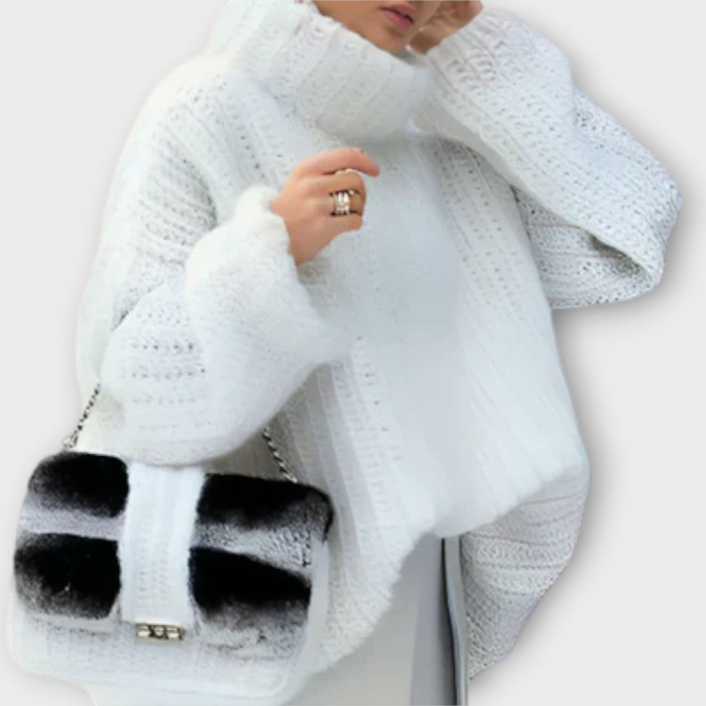 Paulina Soft Long Sleeve Hooded Jumper Comfort Fit