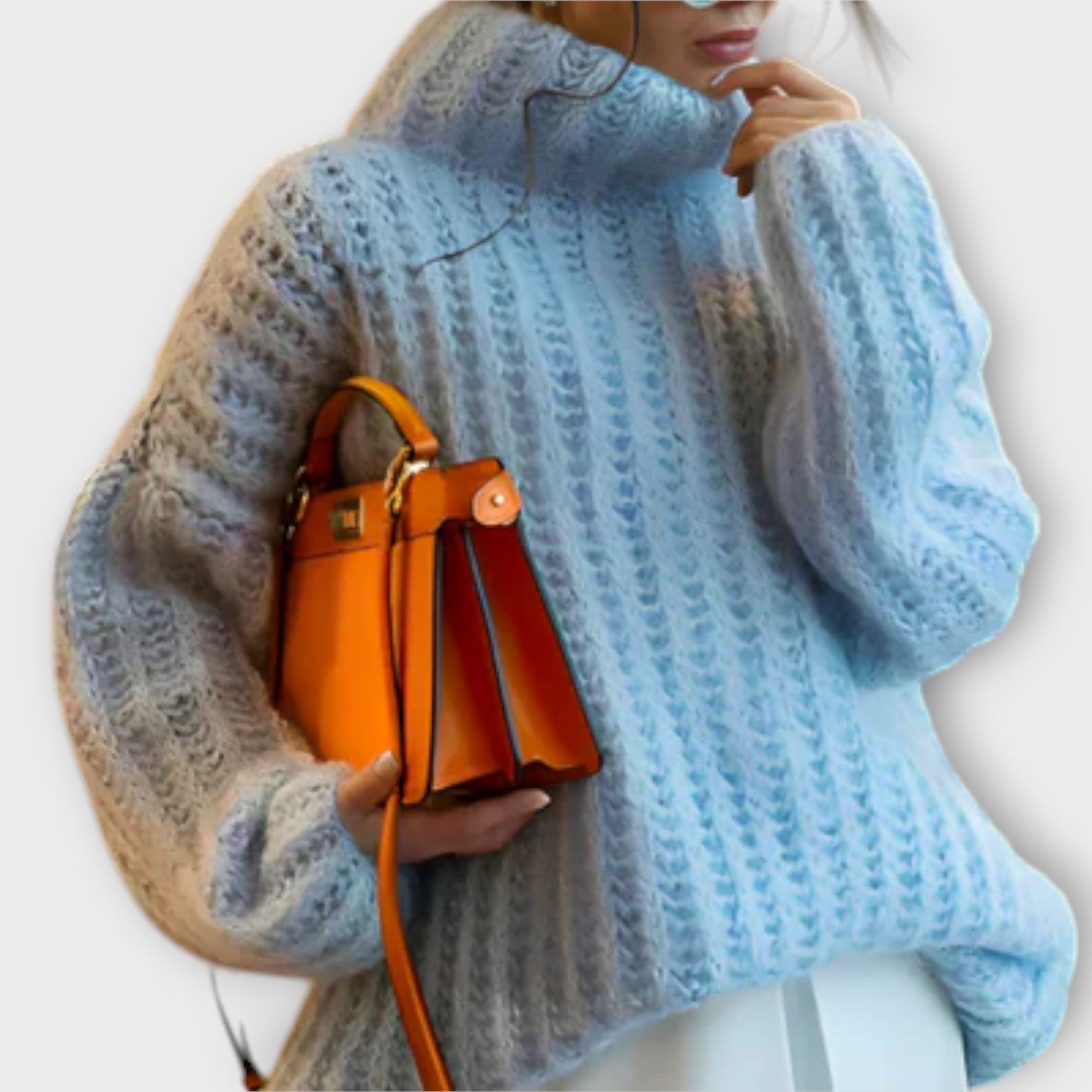 Paulina Soft Long Sleeve Hooded Jumper Comfort Fit