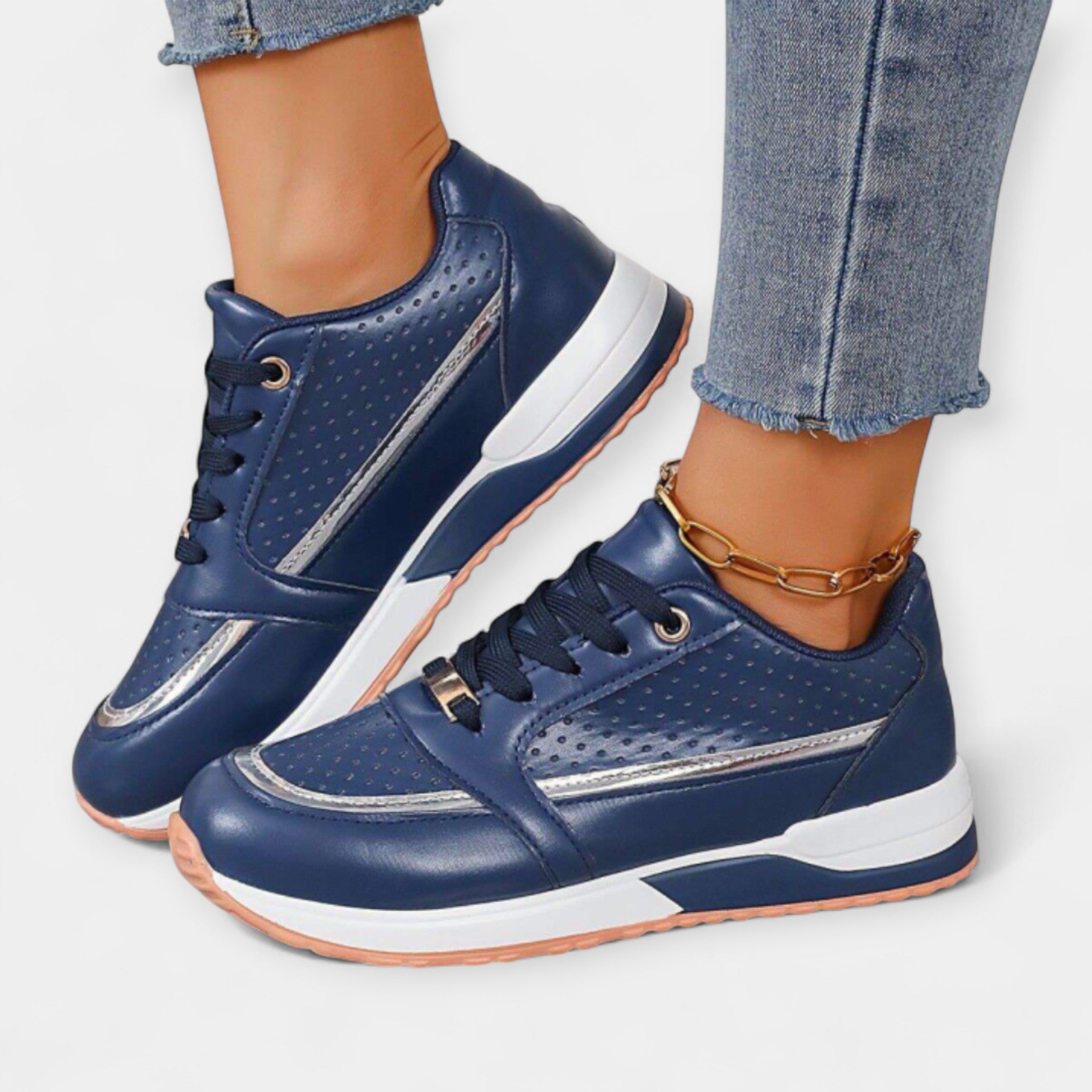 Women's Ultra Lightweight Breathable Trainers For Walking