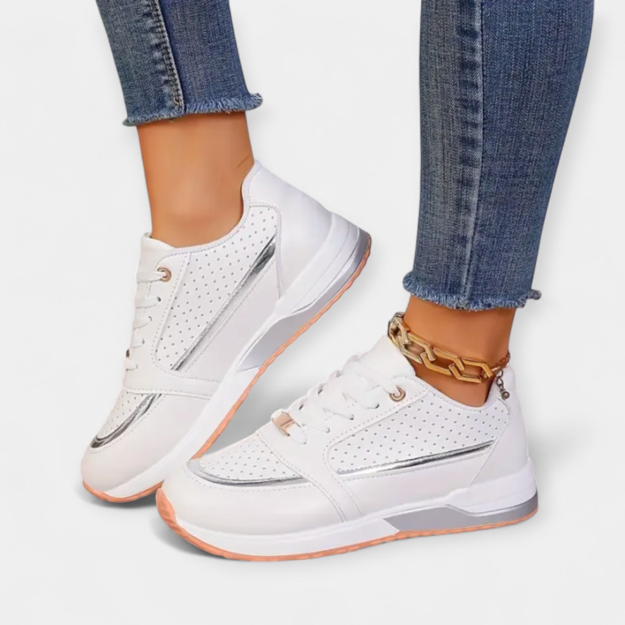 Women's Ultra Lightweight Breathable Trainers For Walking