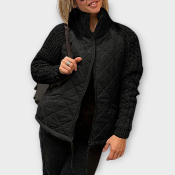 Valerie High Collar Jacket For Women Winter Warmth Style