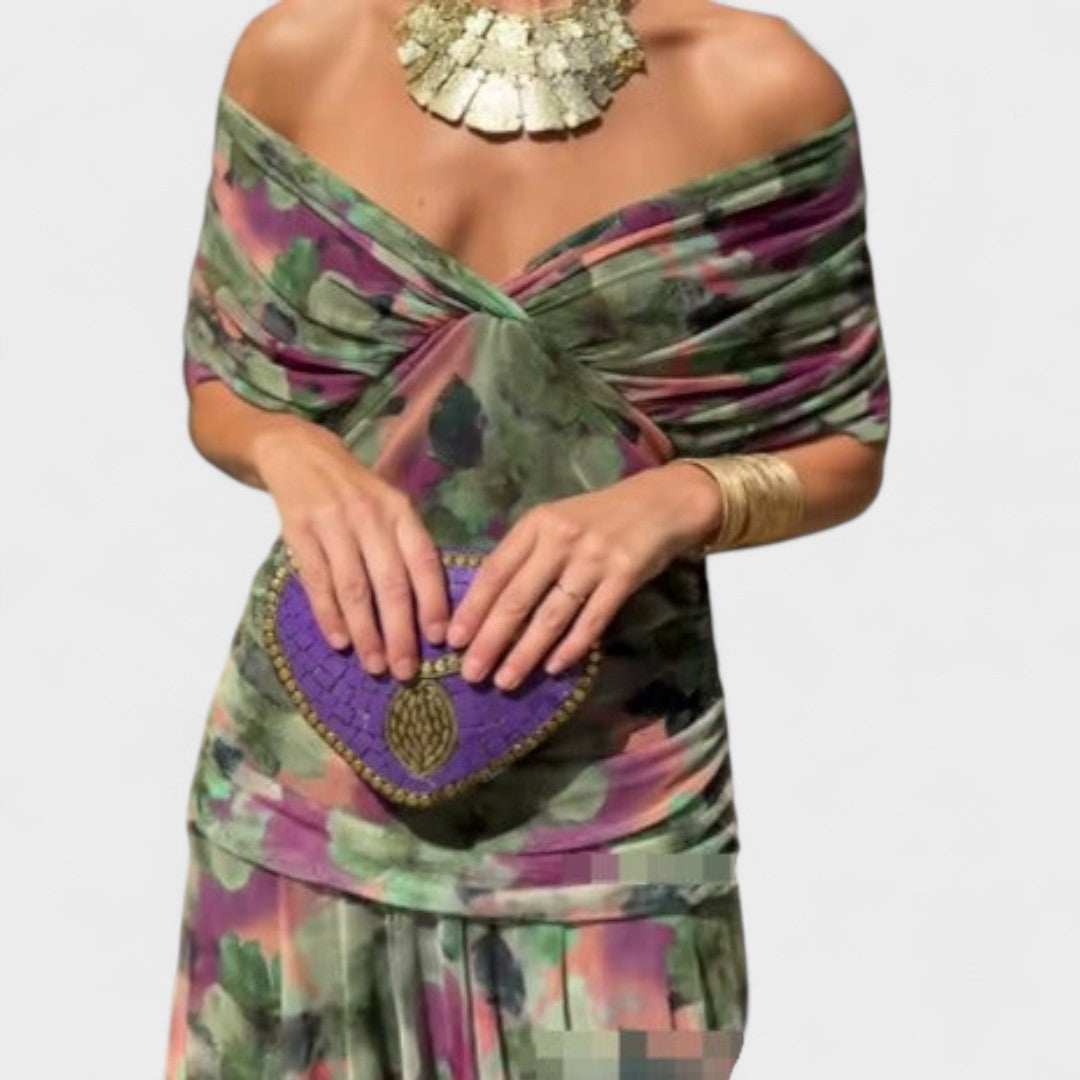 Eithne - Timeless Off-Shoulder Dress