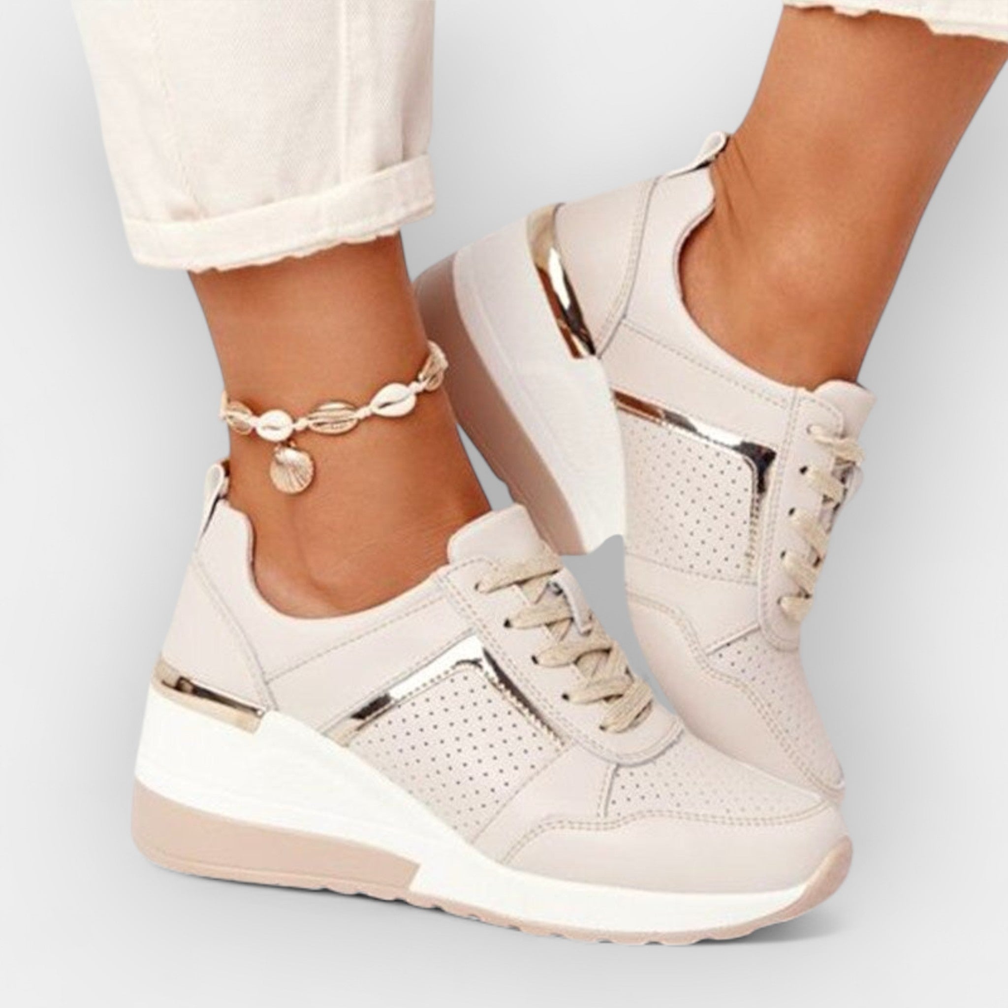 Ergonomic Orthopaedic Sneaker With Supportive Soft Sole