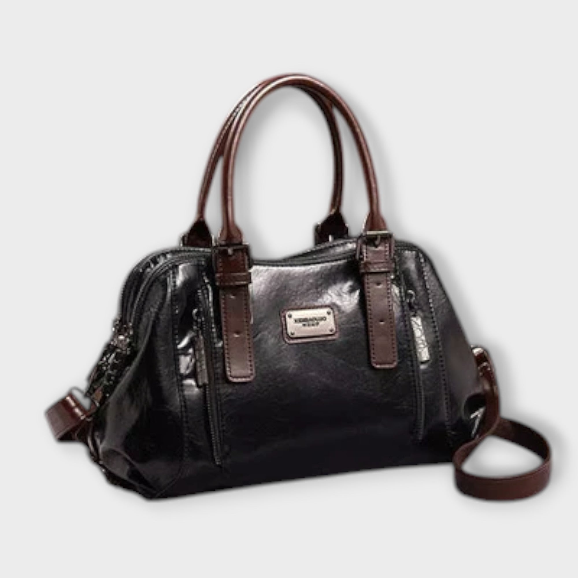 Retro Handbag With Classic Vintage Charm And Luxe Texture