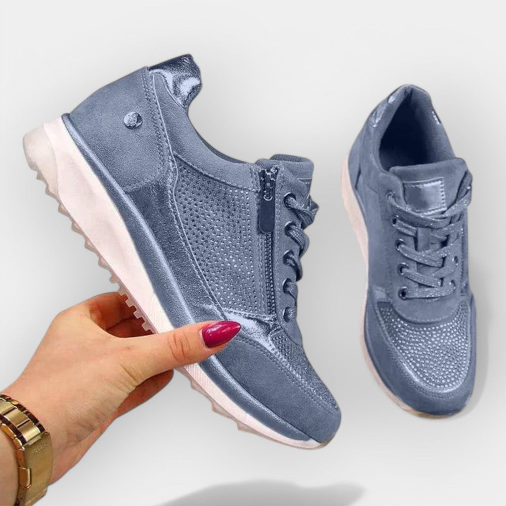 Ergonomic Sneakers With Zipper For All Day Comfort