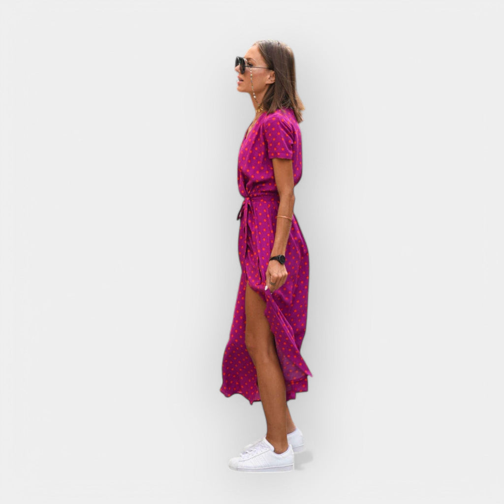 Comfortable Fit Dress With Timeless Silhouette For All Day