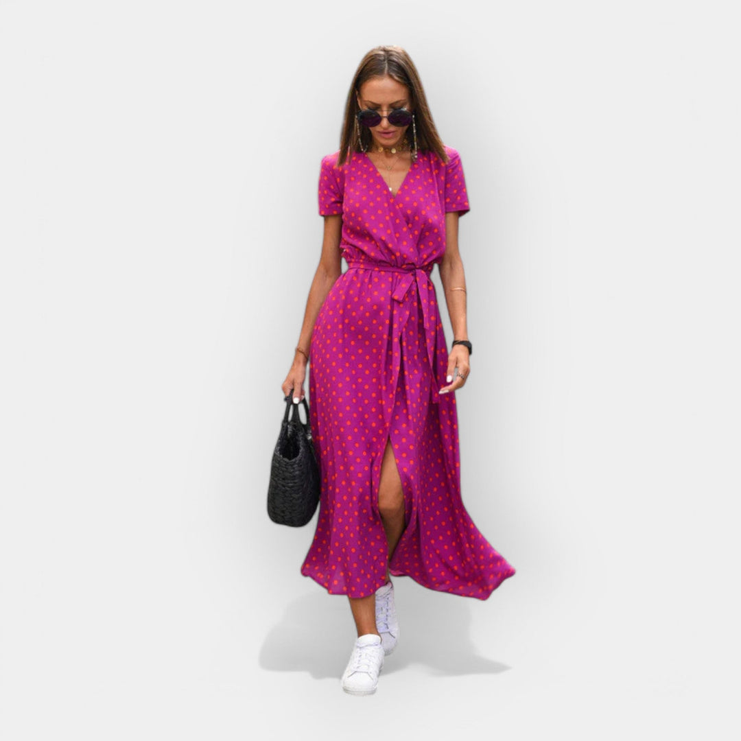 Comfortable Fit Dress With Timeless Silhouette For All Day