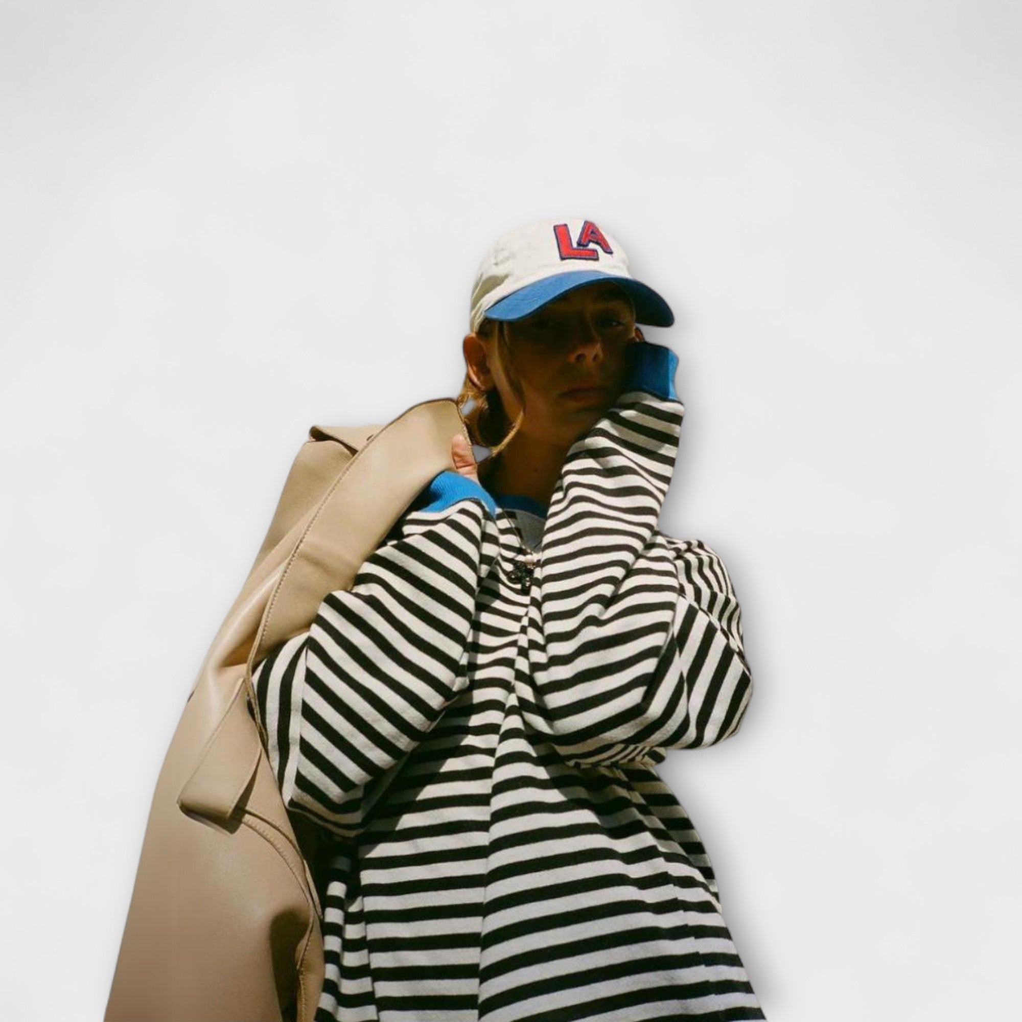 Mary Striped Oversized Jumper For Casual Everyday Style