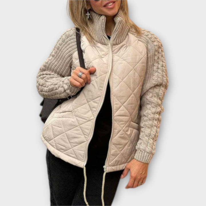 Valerie High Collar Jacket For Women Winter Warmth Style