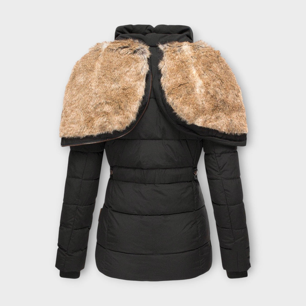 Emine Cosy Fur Lined Jacket With Premium Comfort And Style