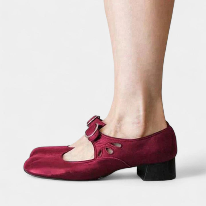 Terpsichore Comfort Shoe With Cushioned Lining And Wide Fit