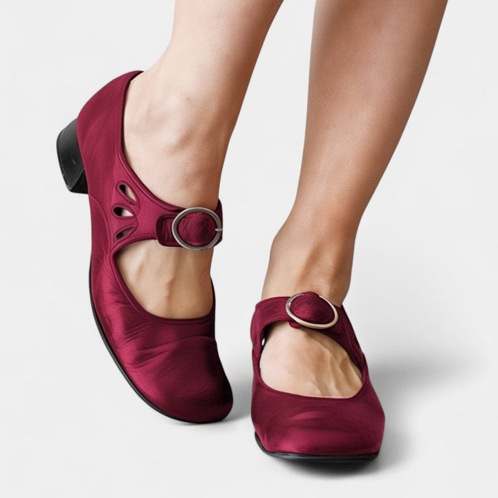 Terpsichore Comfort Shoe With Cushioned Lining And Wide Fit