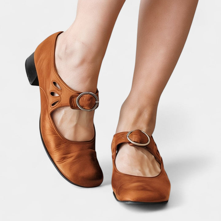Terpsichore Comfort Shoe With Cushioned Lining And Wide Fit