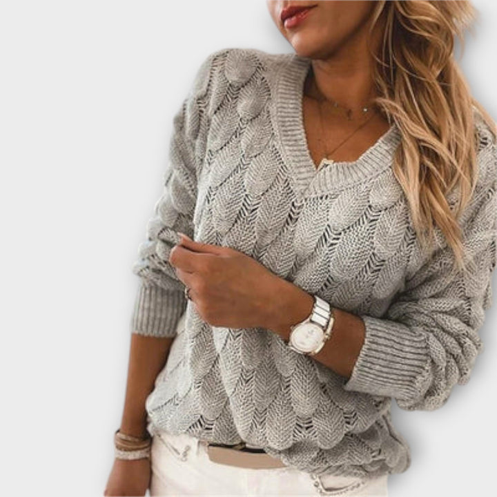 Noemier Women's V Neck Pullover For Everyday Comfort