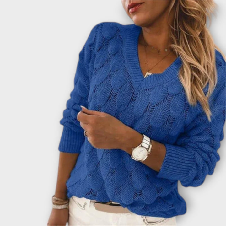 Noemier Women's V Neck Pullover For Everyday Comfort