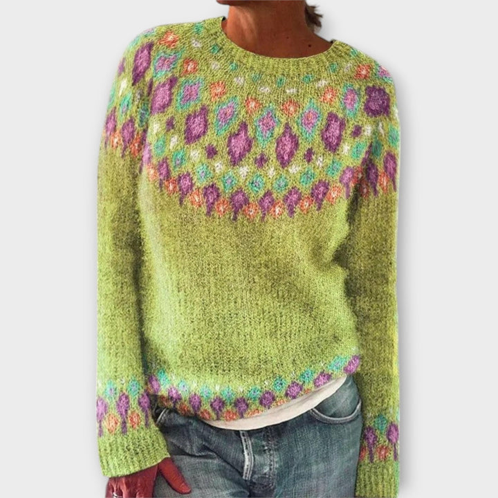 Devyn Cosy Retro Jumper For Women Warm And Stylish Everyday