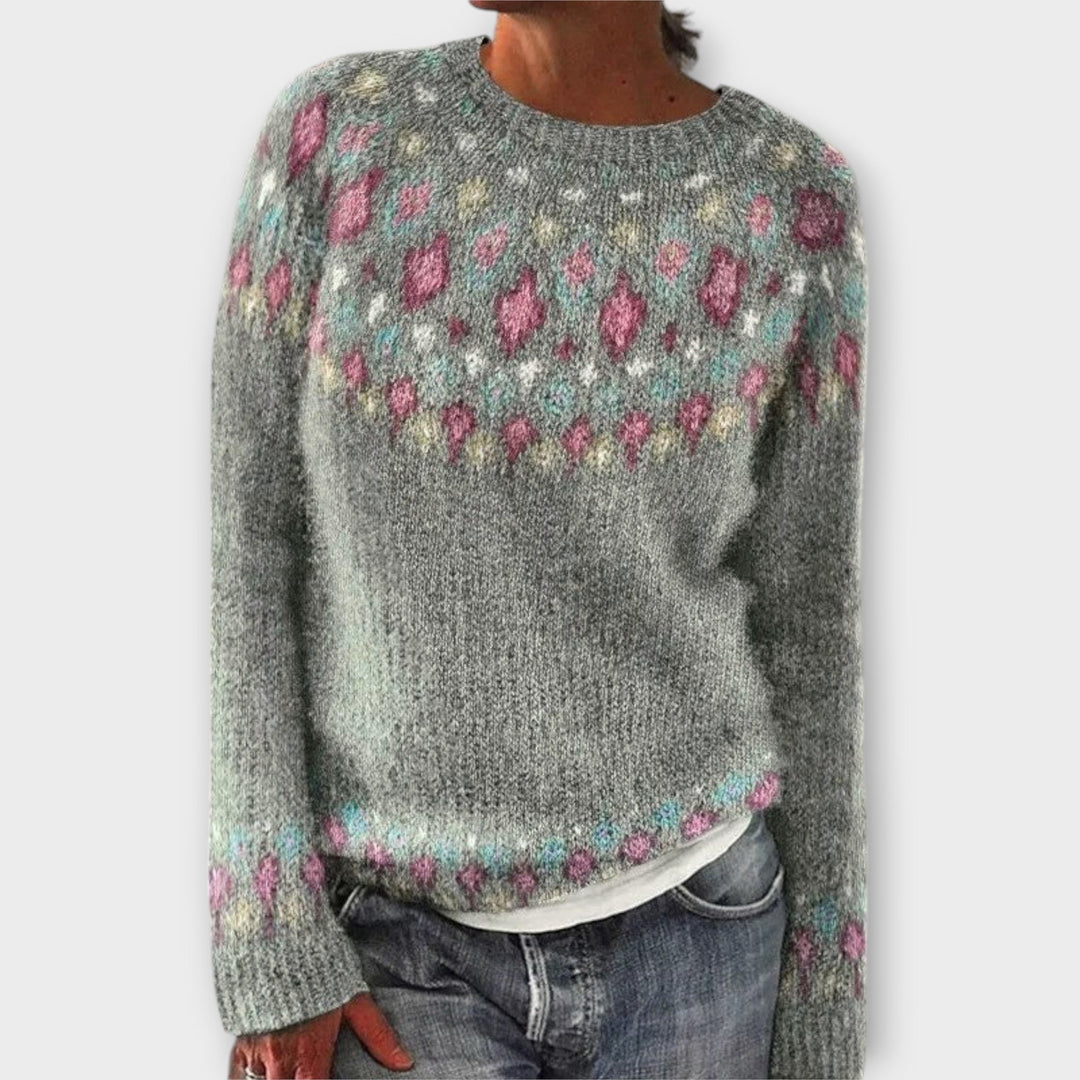 Devyn Cosy Retro Jumper For Women Warm And Stylish Everyday