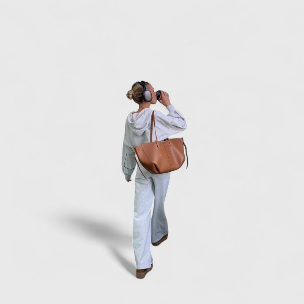 Roxani Vintage Leather Shoulder Bag Everyday Practicality