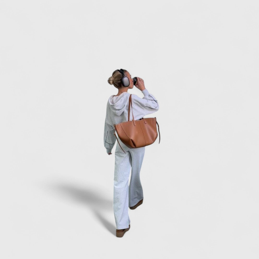 Roxani Vintage Leather Shoulder Bag Everyday Practicality