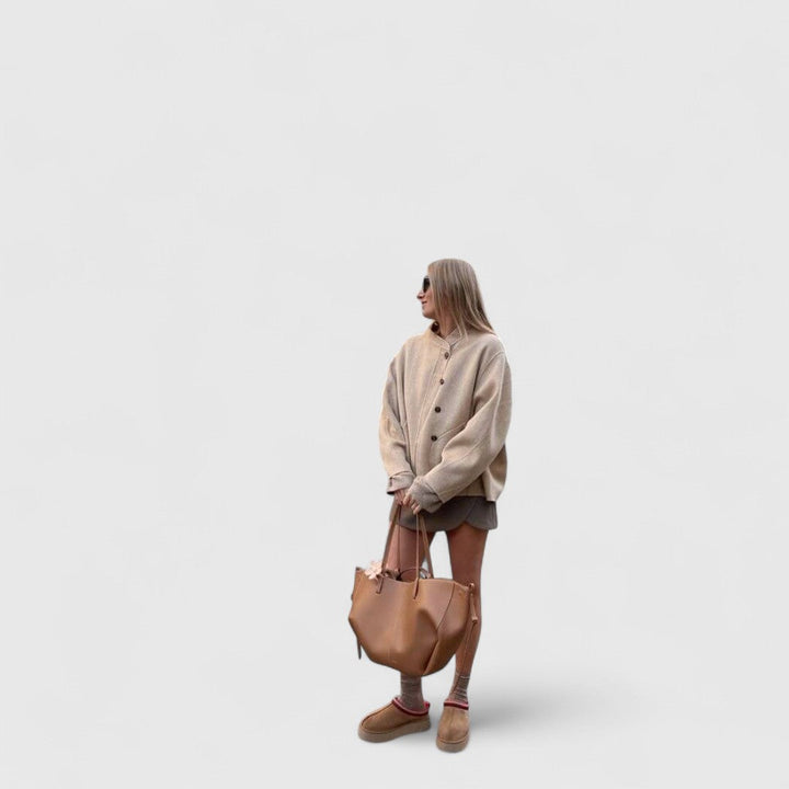 Roxani Vintage Leather Shoulder Bag Everyday Practicality