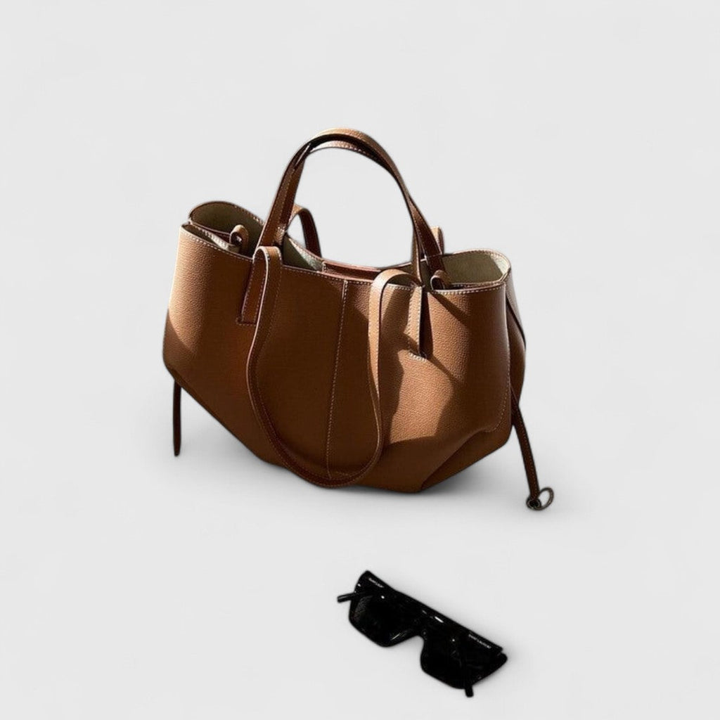 Roxani Vintage Leather Shoulder Bag Everyday Practicality