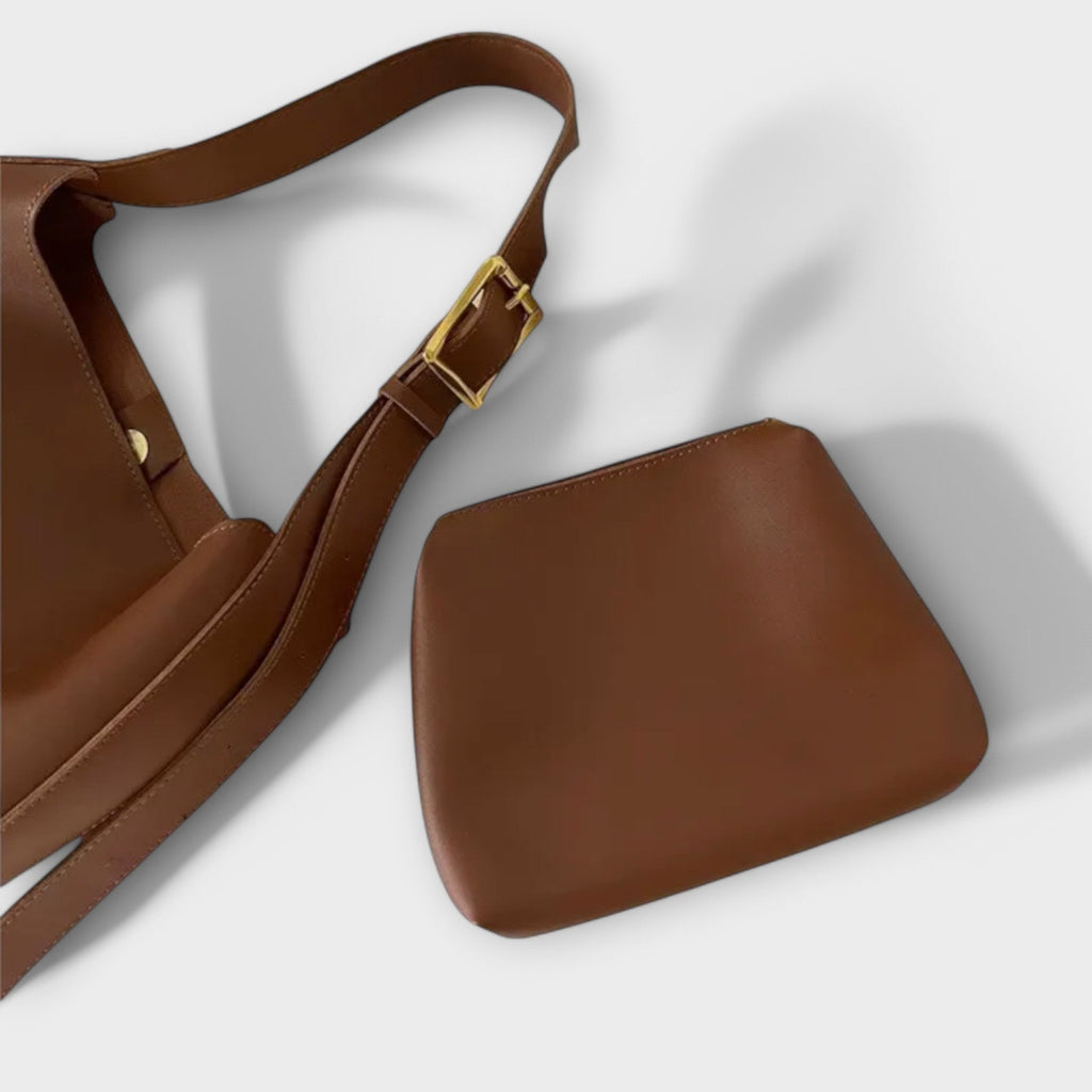 Light Shoulder Bag With Wide Strap For Everyday Comfort