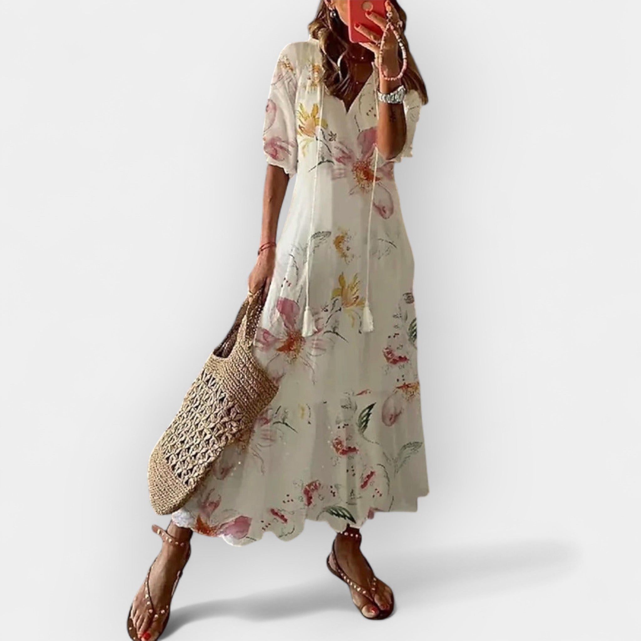 Maxi Boho Dress For Summer Airy Light Comfort All Day