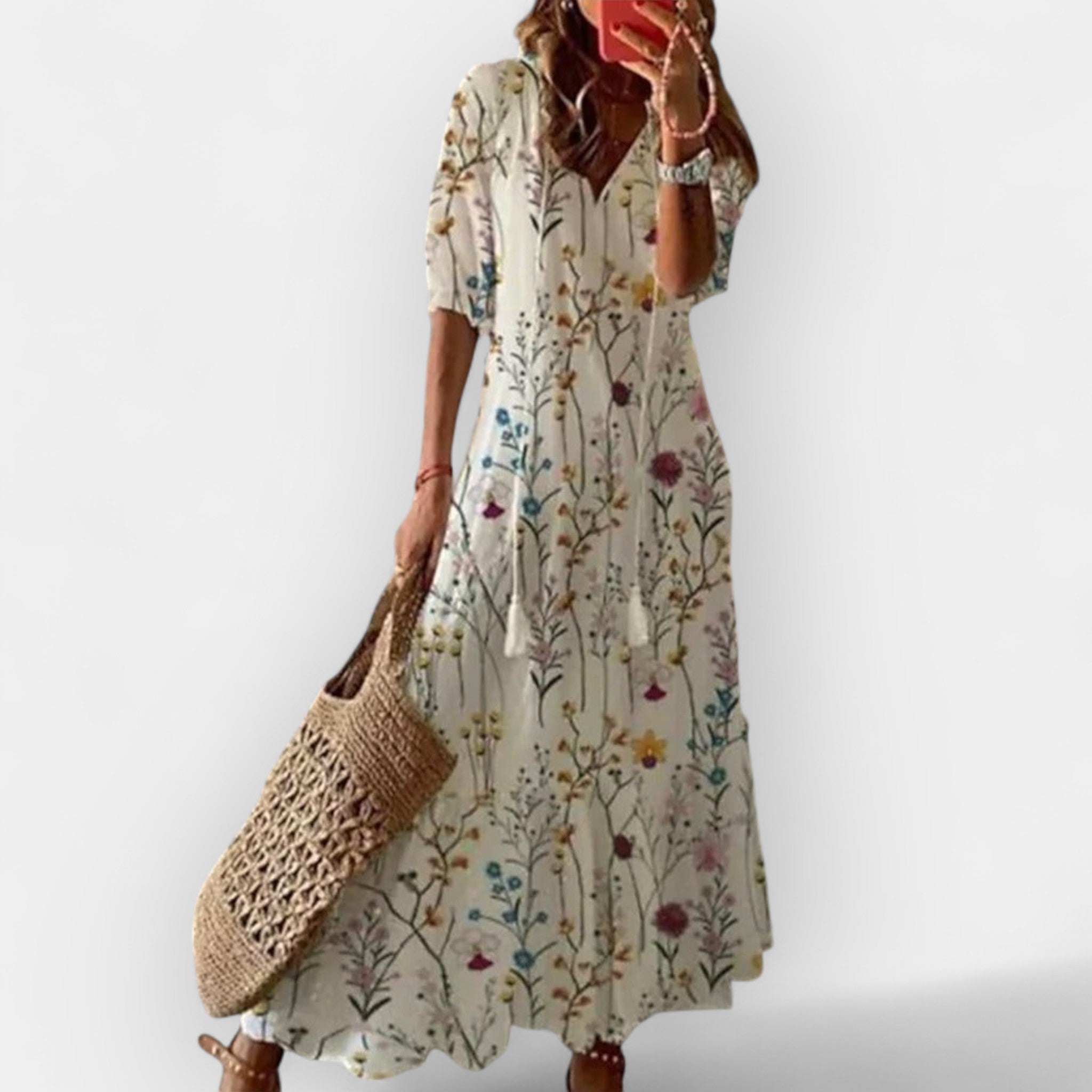 Maxi Boho Dress For Summer Airy Light Comfort All Day